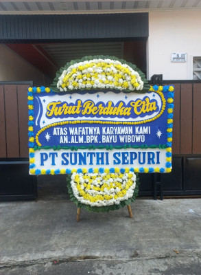 Papan Bunga Duka di Kolaka