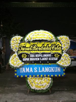 Papan Bunga Duka di Kolaka